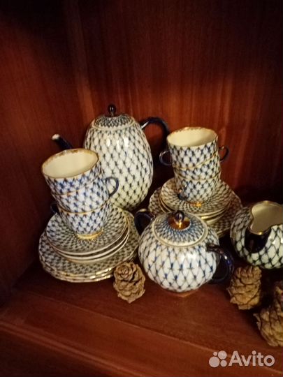 Сервиз Кобальтовая сетка