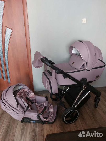 Коляска 2 в 1 adamex cristiano