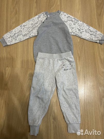 Вещи пакетом (3 фото) на девочку 110 116