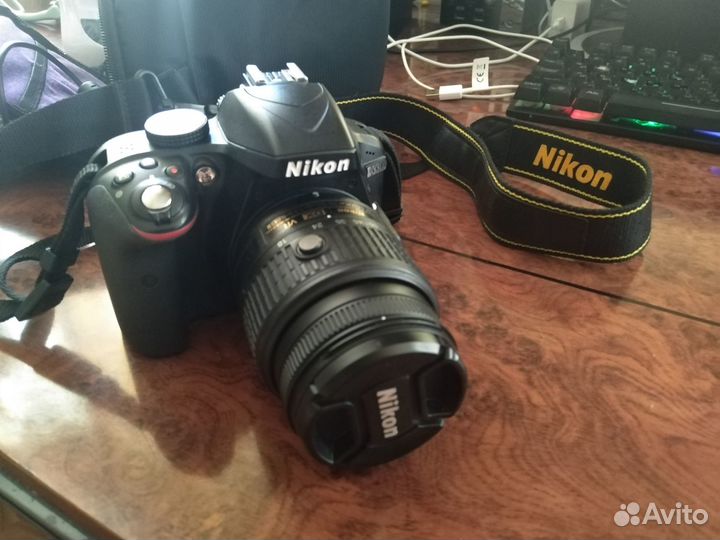 Продам зеркальный фотоаппарат nikon d3300
