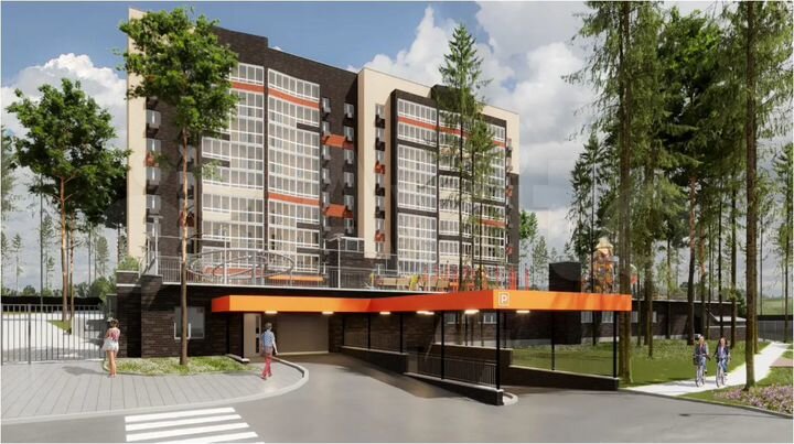 Квартира-студия, 30,2 м², 3/9 эт.