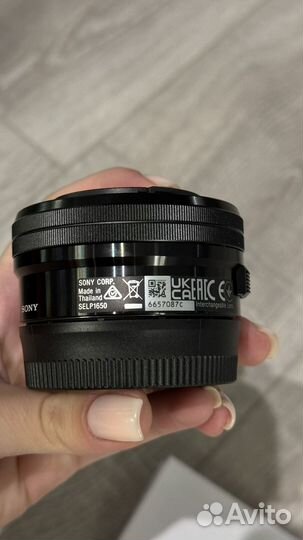 Объектив sony e 16-50