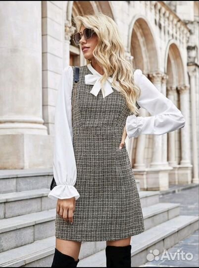 Твидовый сарафан