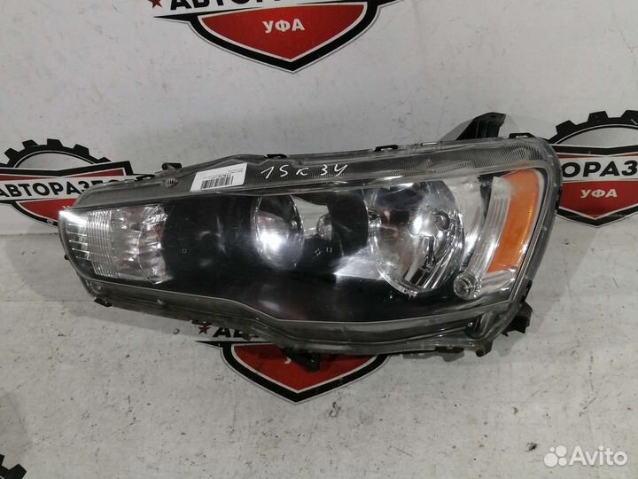Фара левая на mitsubishi lancer 10 X