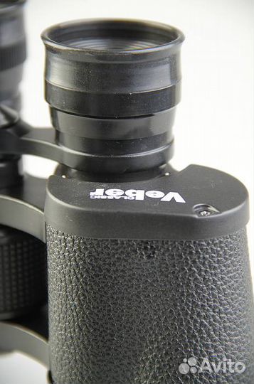 Бинокль Veber Classic бпц 15x50 черный, кожа