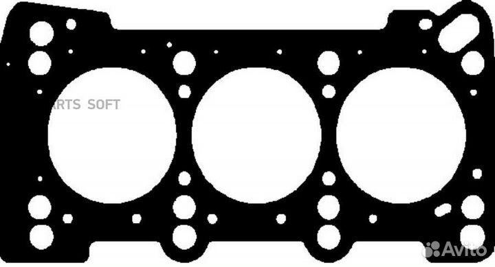 Elring 447.472 Прокладка гбц (1.1mm)