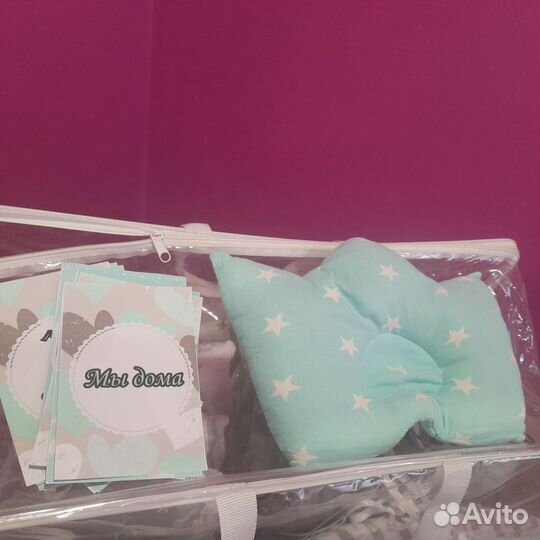 Подушки-бортики в детскую кроватку