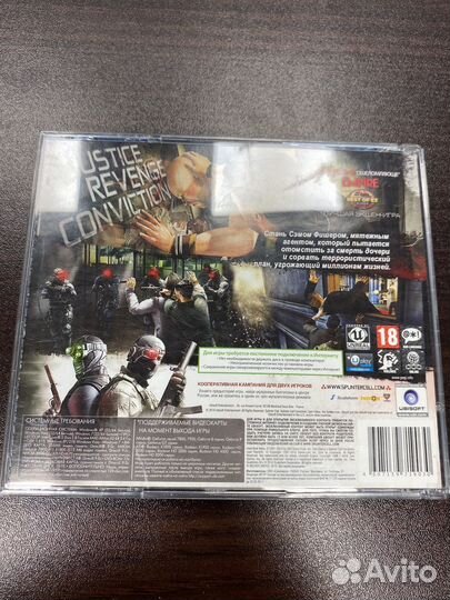Игра для PC Splinter Cell Conviction