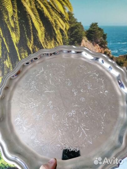 Поднос металлический СССР