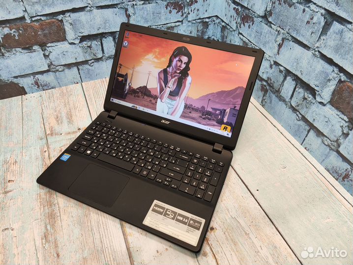 Как новый Acer intel/SSD240/4Gb/HD