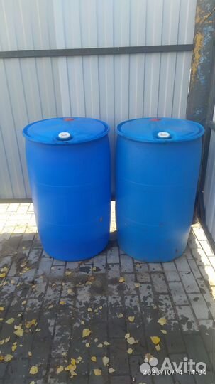 Бочка пластиковая 227 л