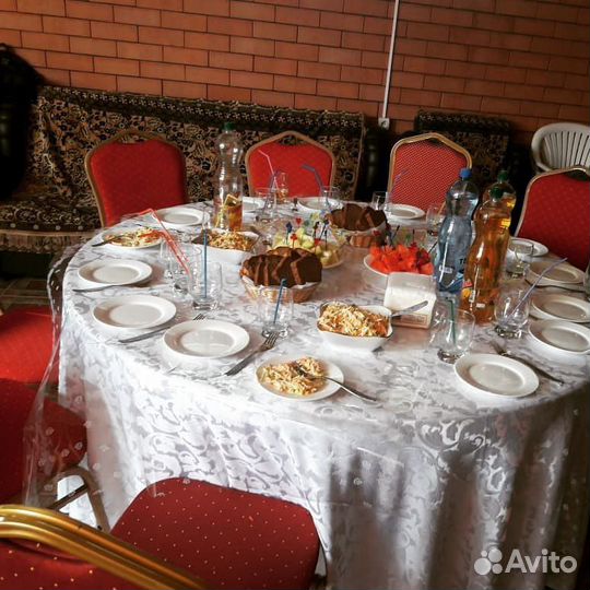 Столы и стулья на прокат