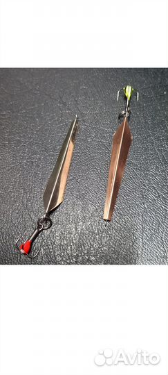 Блесна зимняя Тупик 40 sivs воронежская(Ручная раб