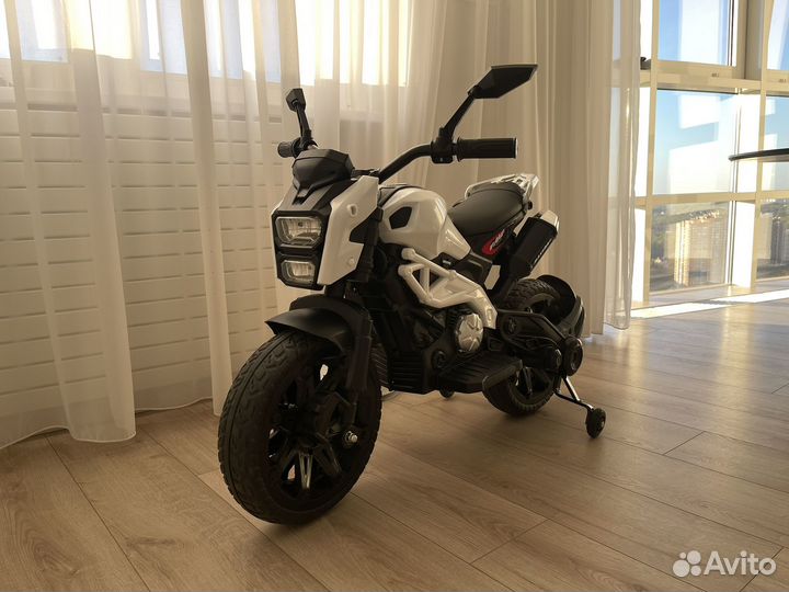 Детский электро мотоцикл новый