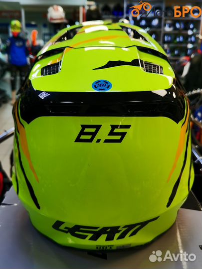 Шлем кроссовый Leatt Moto 8.5 Citrus Tiger
