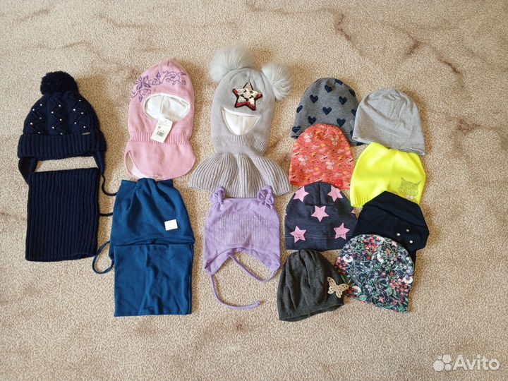 Шапки детские зима/осень/весна