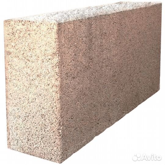 Блок перегородочный полнотелый