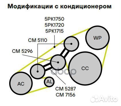 Ролик привод. ремня Mercedes A-Class (W168)