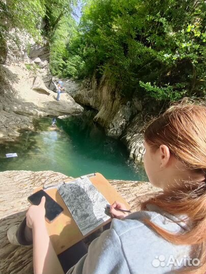 Арт- ретрит.Кавказ перезагрузка