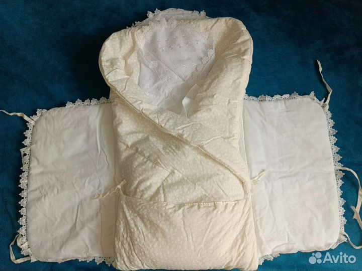 Конверт и одеяло на выписку