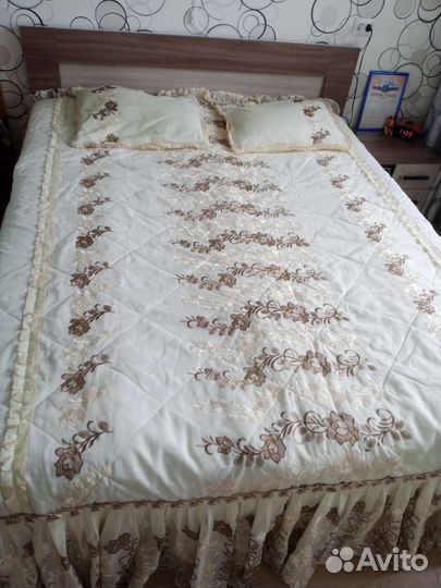 Покрывало на 2 х спальную кровать комплект
