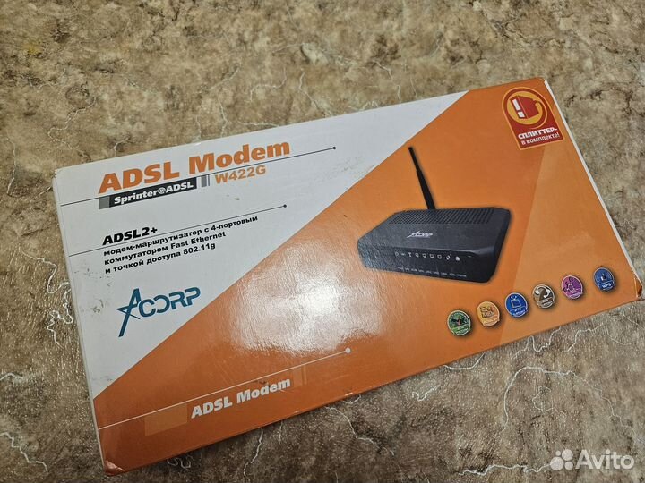 Adsl модем W422G
