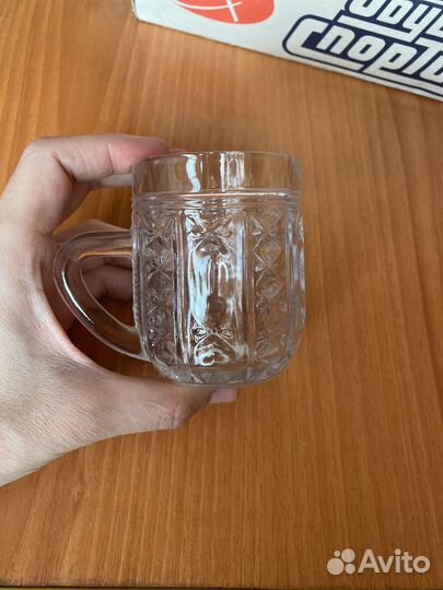 Кружка пивная хрусталь СССР 14 шт