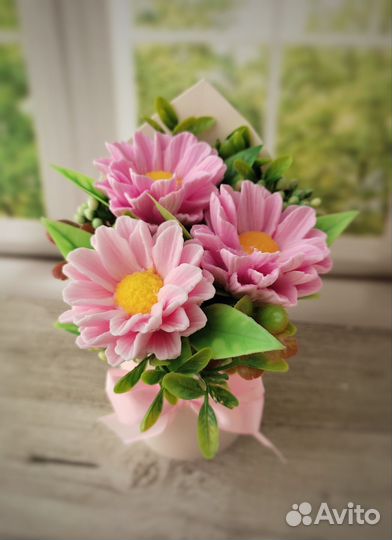 Букеты из мыла ручной работы