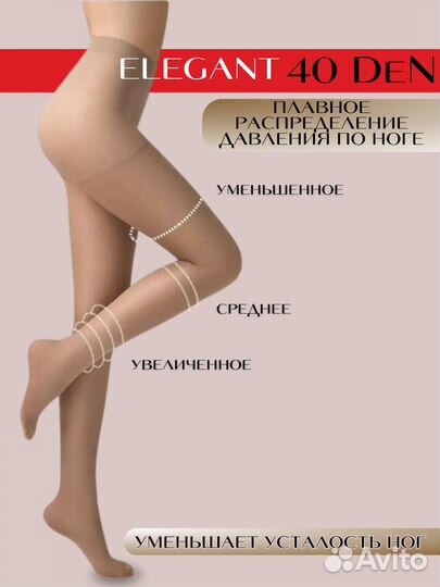 Опт Колготки капроновые эластичные 40 ден