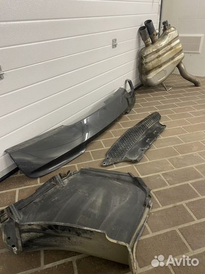 Диффузор bmw 5 f10 оригинал м-пакет