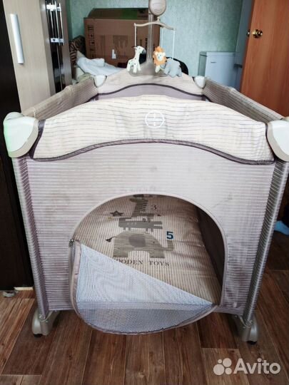 Детская кровать манеж