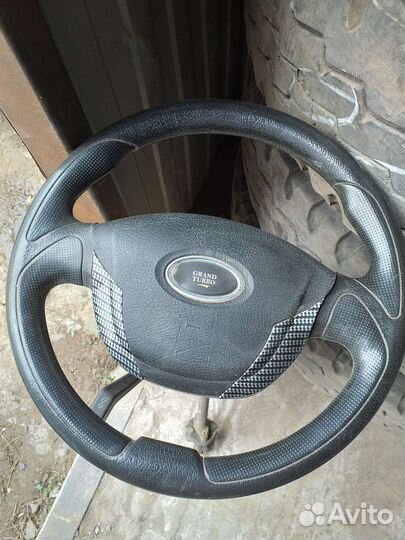 Спортивный руль на 2114(+рулевой вал)