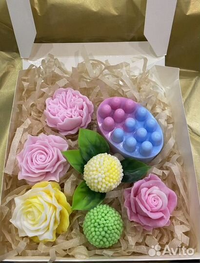 Набор подарочный из ароматного мыла