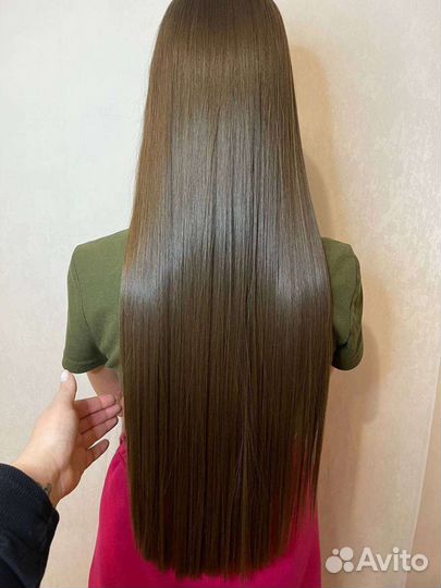 Кератиновое выпрямление и восстановление волос