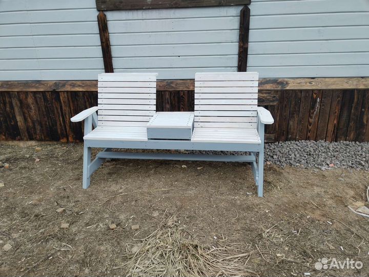 Скамейка со столиком лавка для дачи