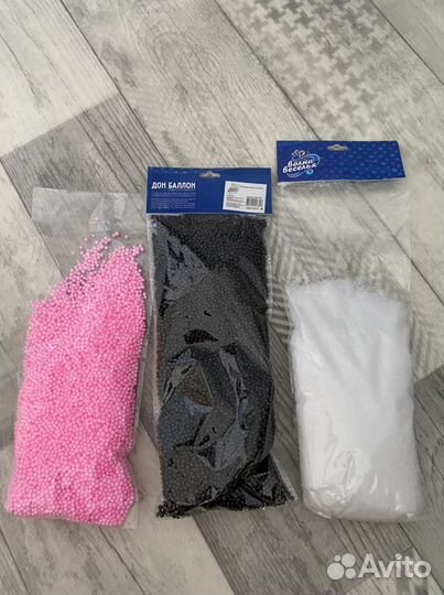 Конфетти и трубочка для шаров