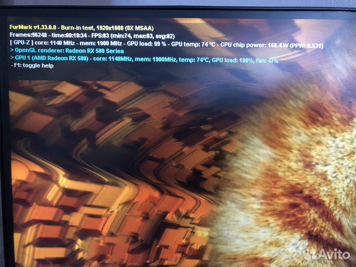 AMD Radeon RX580 Sapphire Nitro+ 4Gb