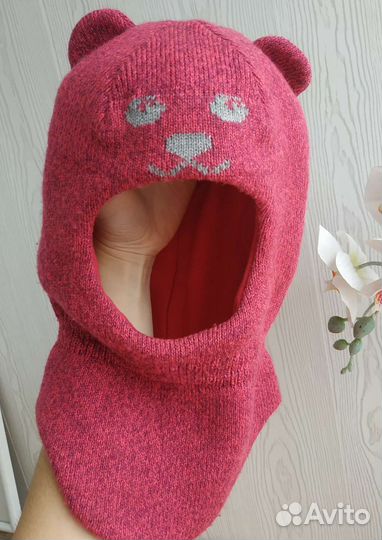 Балаклава шапка шлем зимняя для девочки
