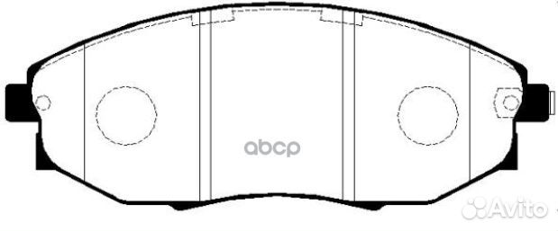 Ckkd-15 Колодки тормозные дисковые перед