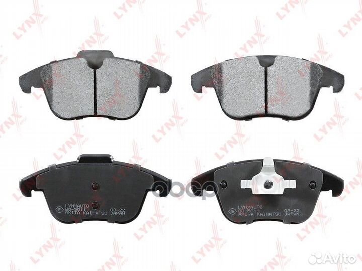 Колодки тормозные land rover range rover evoque