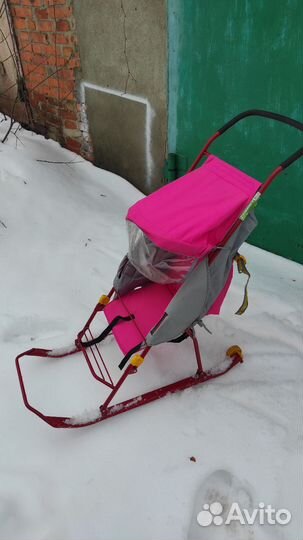 Детские санки коляска