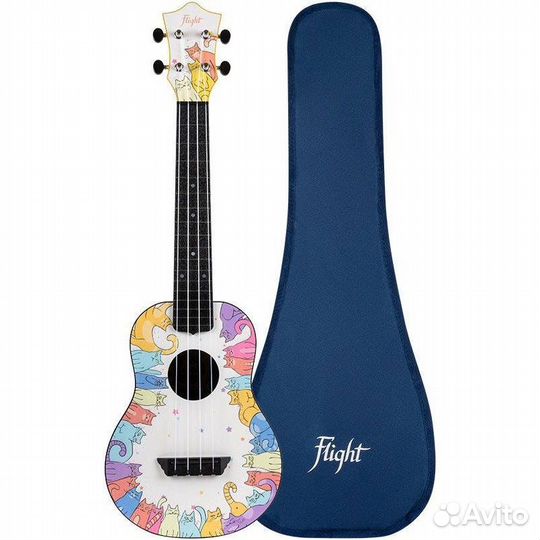 Укулеле flight TUC-kitty-Travel,концерт,ко