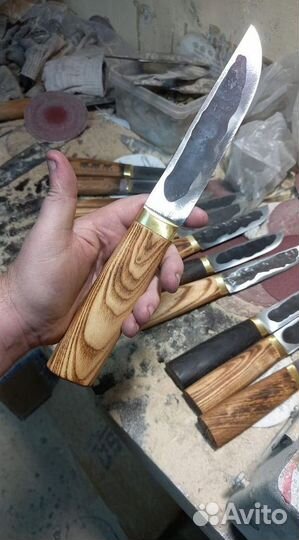 Нож охотничий якутский кованый