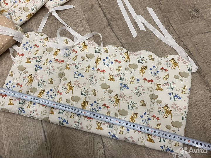 Бортики для кроватки Малышкин дом