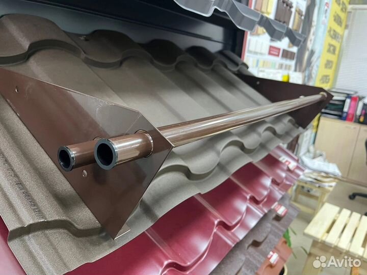 Снегозадержатель трубчатый универсальный Optima 3м