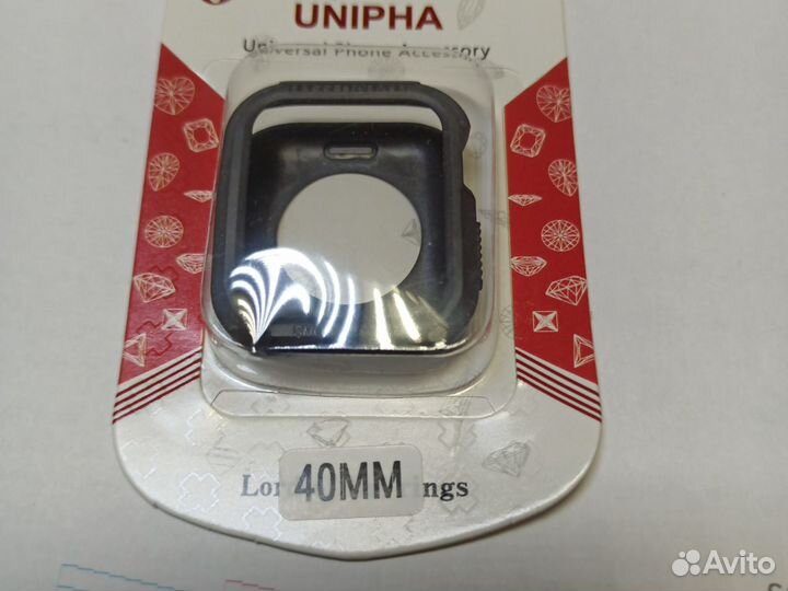 Чехол бампер Apple Watch Black 40MM Series 4