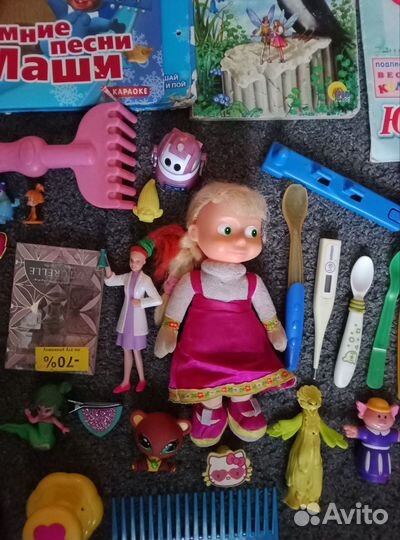 Для девочек пакетом,коробкой игрушки