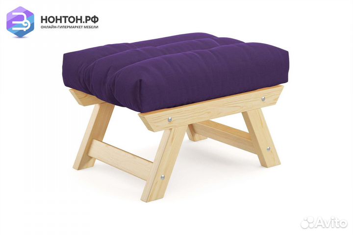 Пуф Амбер фиолетовый