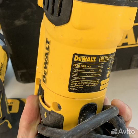 Перфоратор и ушм DeWalt