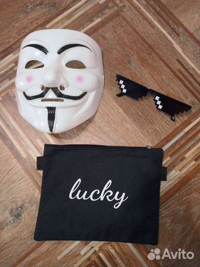 Маска очки Майнкрафт сумка